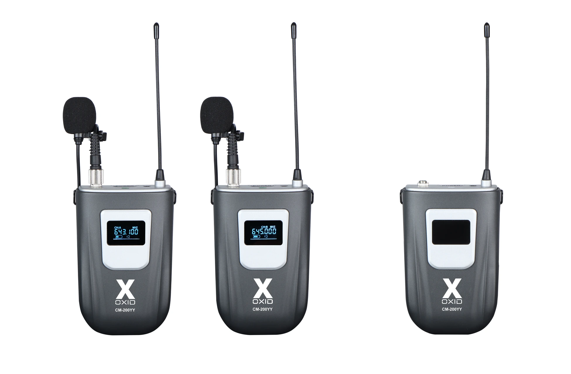 Cm-200Ey Kablosuz Yaka Ve El Kamera Mikrofonu