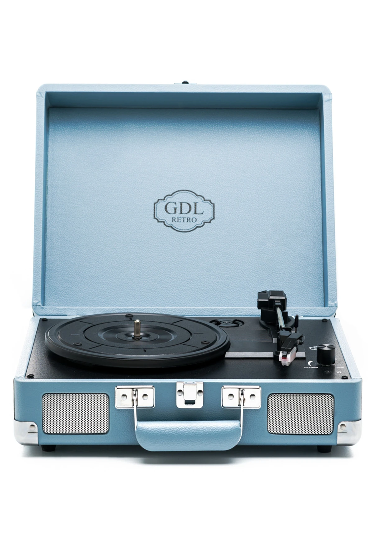 Gdl Retro Çanta Pikap T317B (Bluetooth Şarjlı) - Gökyüzü