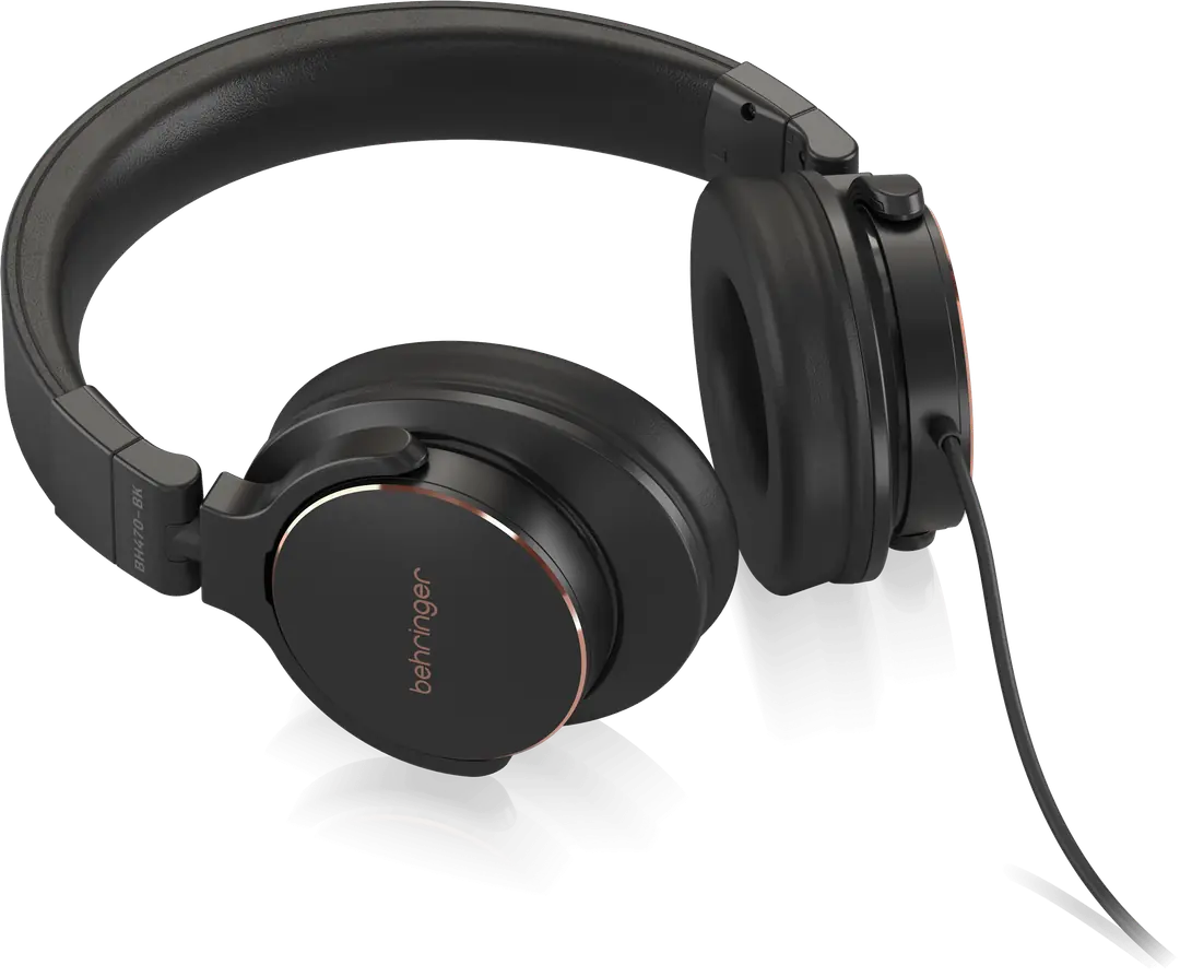 Behringer BH470 kulak yastıkları ve kafa bandı detayı