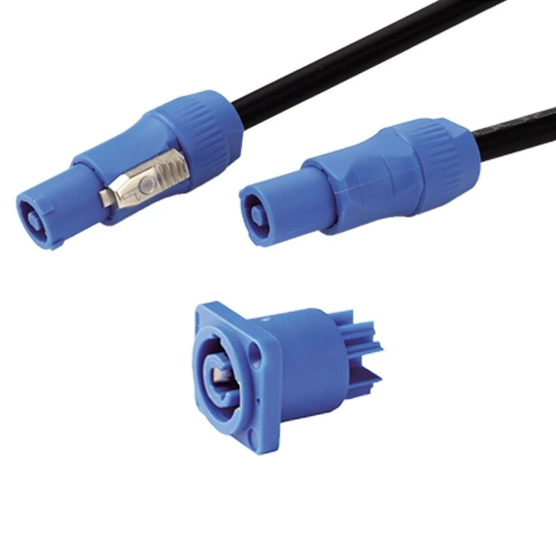 Powercon Connector Male ve Female Set detay
