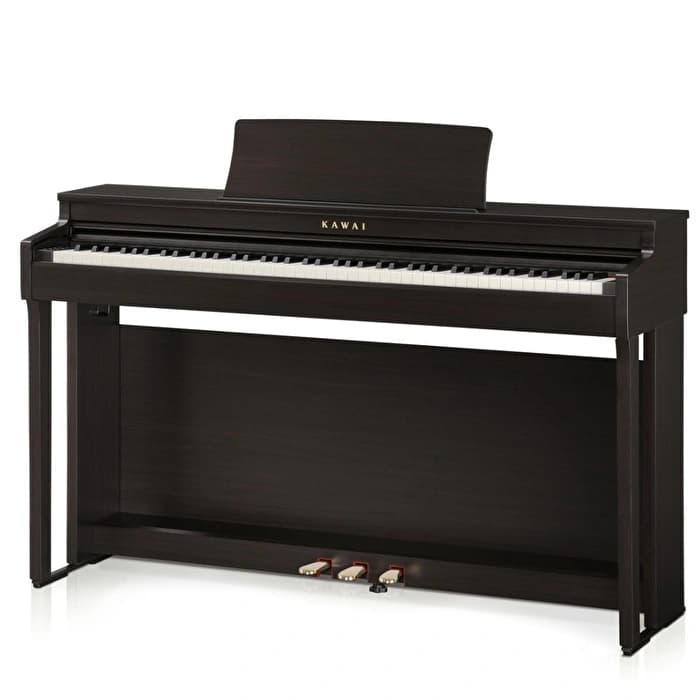 Kawai CN201R fildişi hissiyatlı tuşlar ve Let-Off simülasyonu