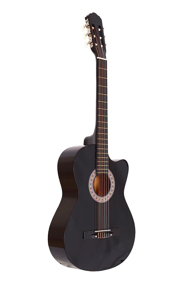 Madrid Mcg-120C Bk Cutaway 39 Klasik Gitar Tam Boy