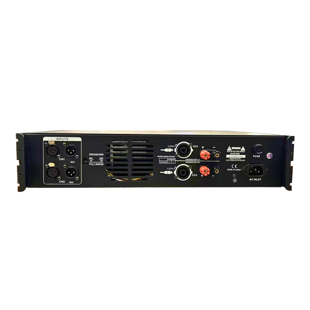Bofmann TP-1500S 2x750 Watt Profesyonel Stereo Amplifikatör Detay