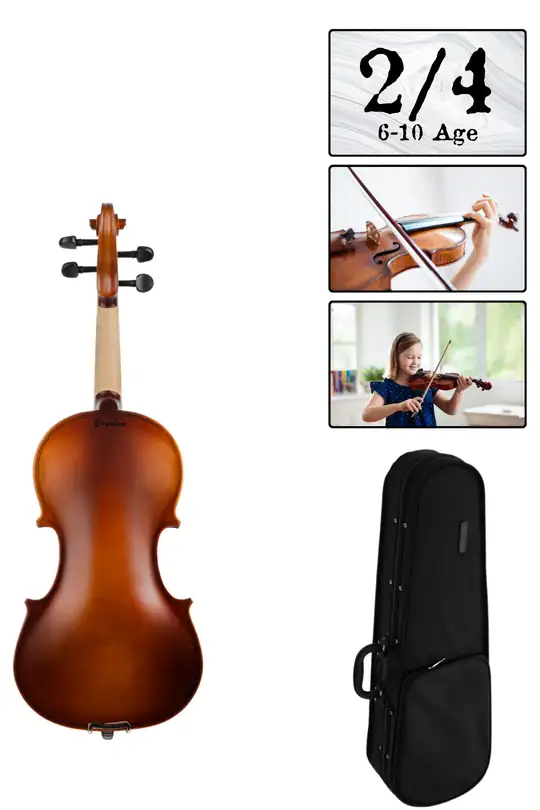 Bremen BV-024H Hardwood Aksamlı ve Metal Fiksli Keman Aktaş Müzik