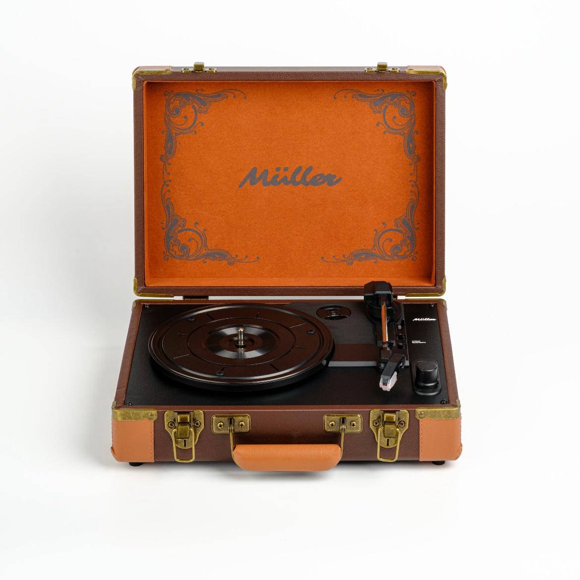 Müller Mr-350Bt Nostaljik Pikap Çikolata-Kahve detay