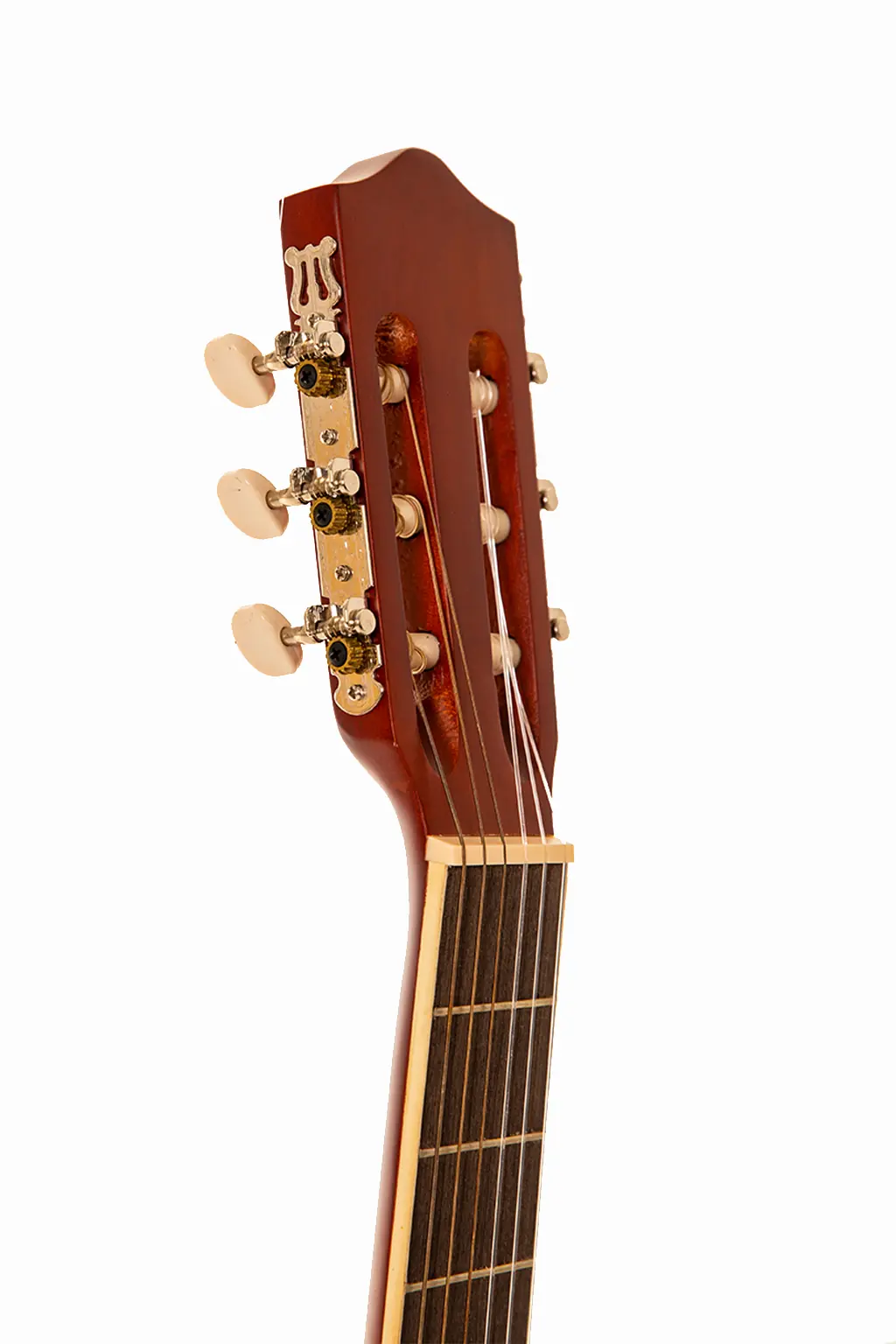 Carissa 4/4 Sunburst Klasik Gitar Kenar Korumalı Binding Aktaş Müzik