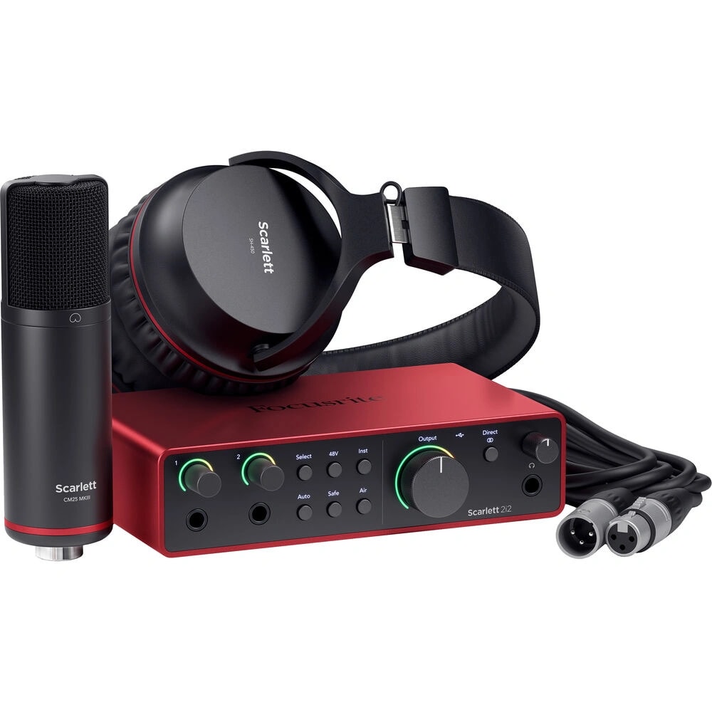 Focusrite Scarlett 2i2 Studio Gen 4 (MOSC0040)