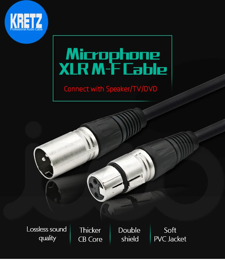 Mikrofon Kablosu Xlr-Xlr