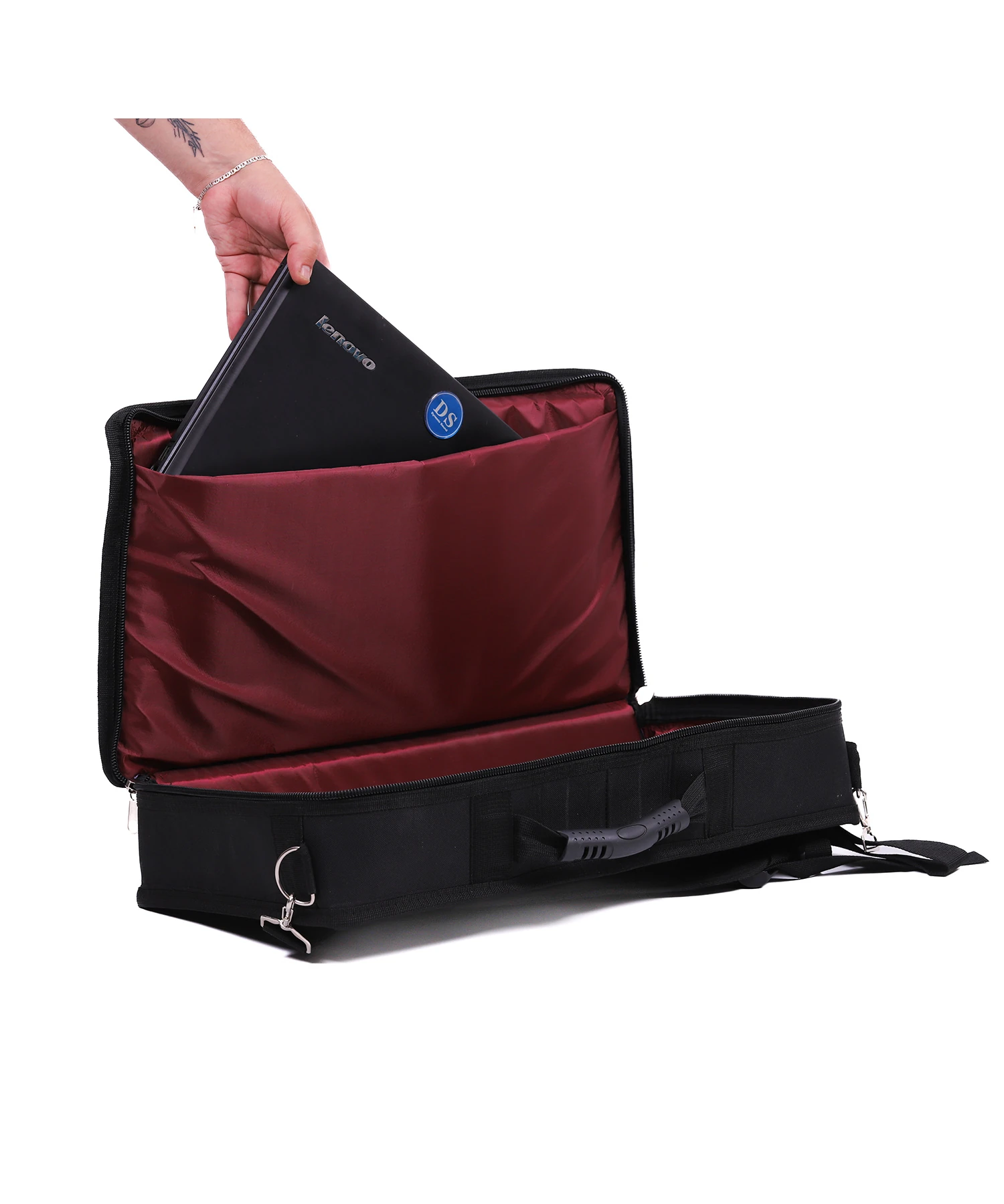 Pioneer Flx-4/Ddj-400 LP75K Laptop Bölmeli Kılıf görünüm