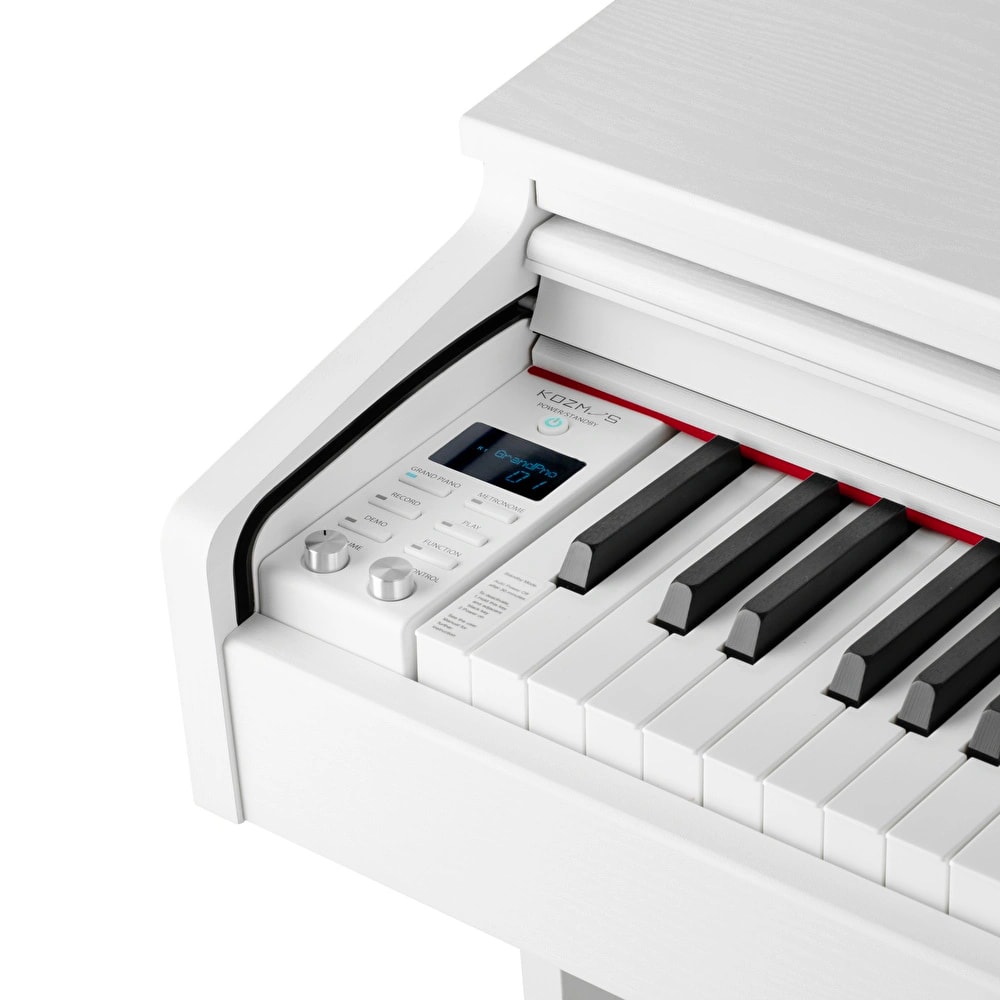 KOZMOS KHP-165WH Beyaz Dijital Piyano (Tabure & Kulaklık Hediyeli) görünüm