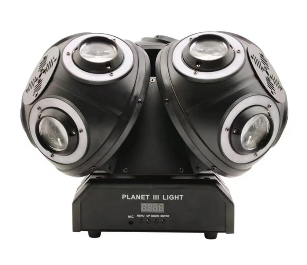 Queen DL-30F 3 Planet Balls Moving Head With Rgb Laser