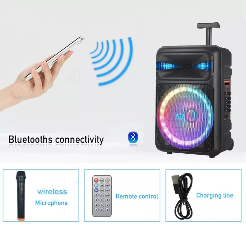 Bluetooth 12 Q12 Taşınabilir Şarjlı Hoparlör görünüm