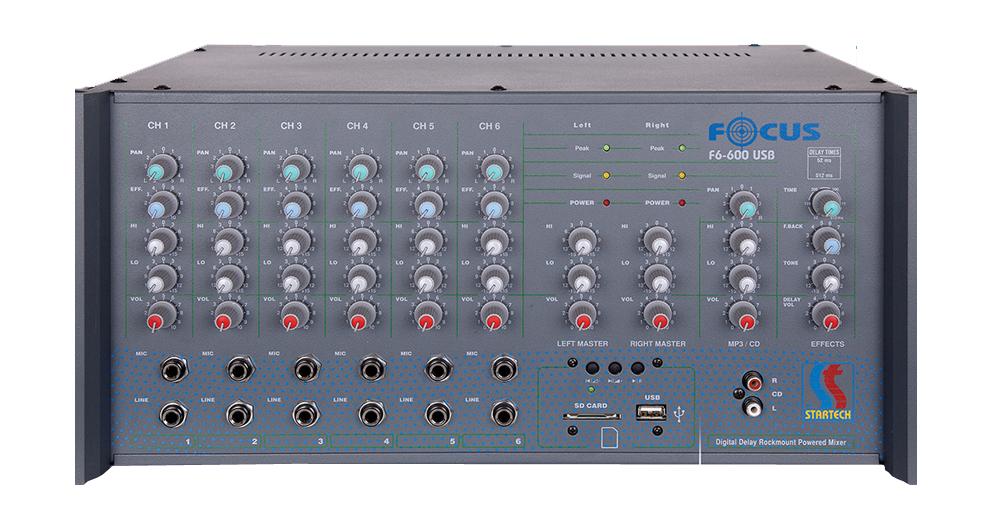 Startech Focus F6-600 Usb Power Mikser