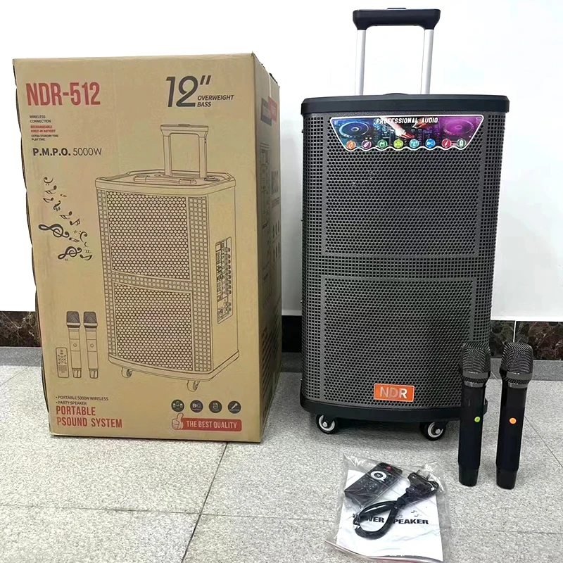 Ndr-512 Şarjlı Taşınabilir Hoparlör görünüm