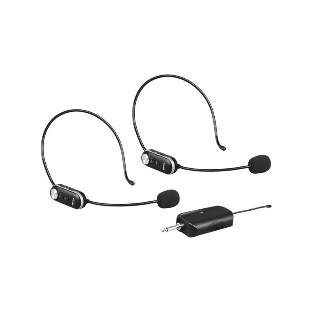 TenTwenty NIGHTFLY グラス Gx-742 Çift Headset Uhf Wireless Telsiz Mikrofon