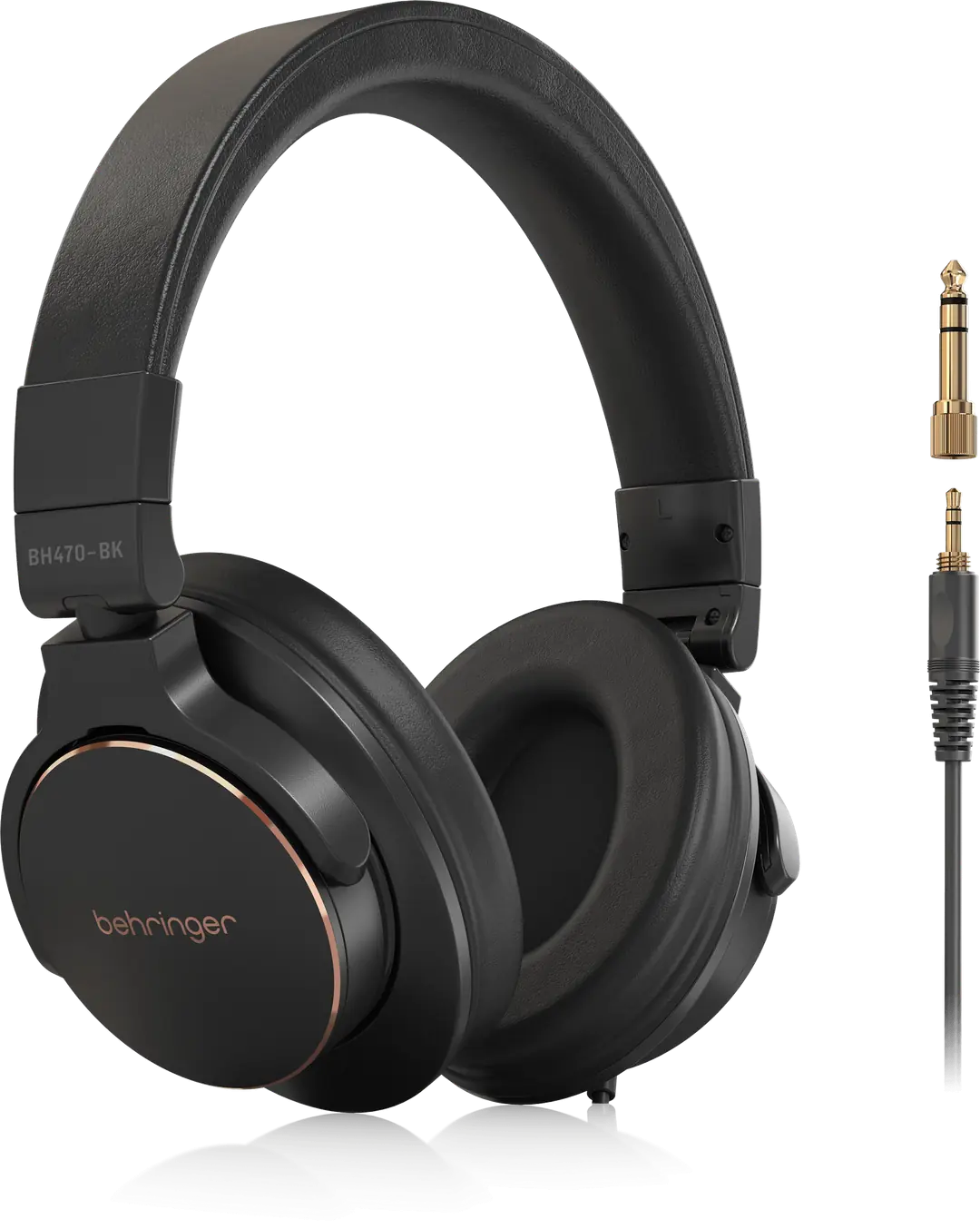 Behringer BH470BK siyah stüdyo monitör kulaklığı genel görünüm