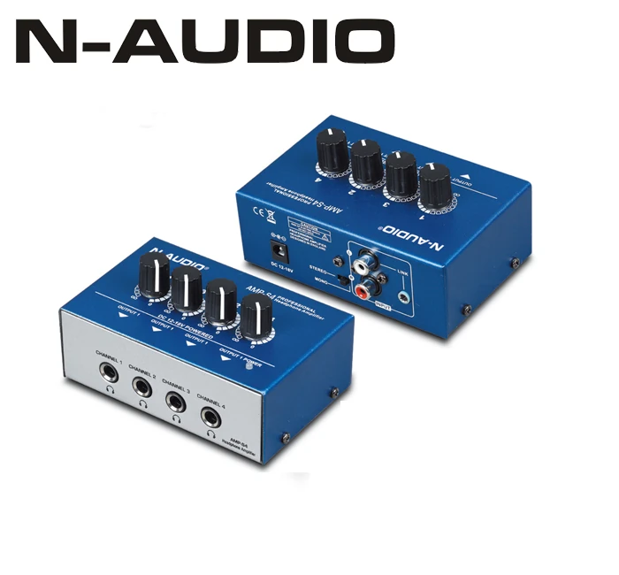N-Audio Kulaklık Amfisi Amp-S4(Eu) 4 Kanal