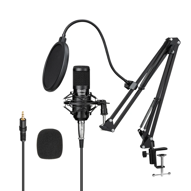 Oxid Cm-240 Set Phantom Condenser Mikrofon detay