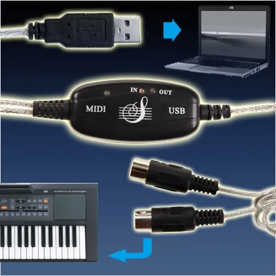 Um-002 Usb Midi Kablosu detay