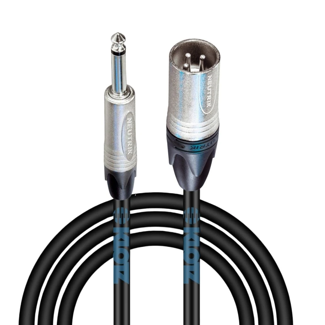 VegGieg V-A607 3.5mm to 6.35mm 2*Mono Amfi Enstrüman AUX Ses Kablosu 1.8 Metre