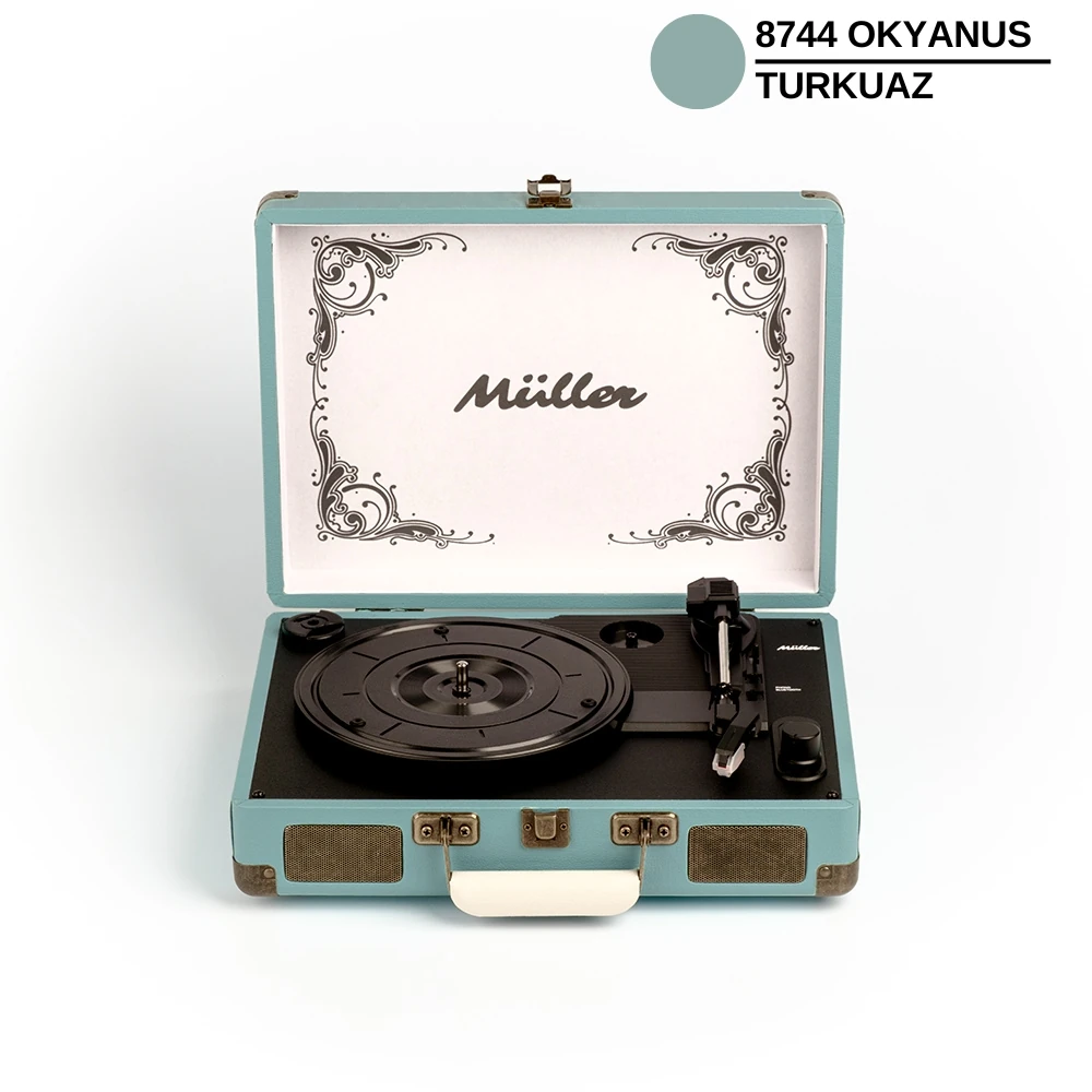 Müller Mr-350Bt Nostaljik Pikap Okyanus-Turkuaz detay