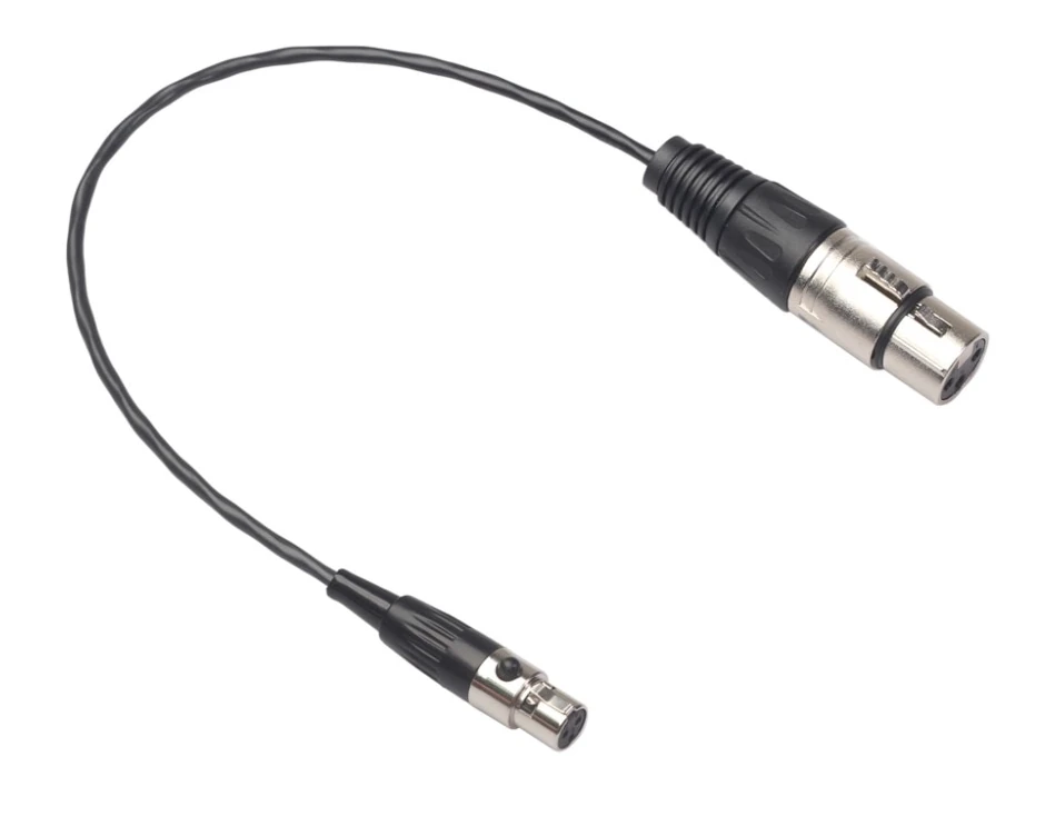 Mini Xlrd-Xlrd 3Pin Kamera Ses Kablosu 01 Metre