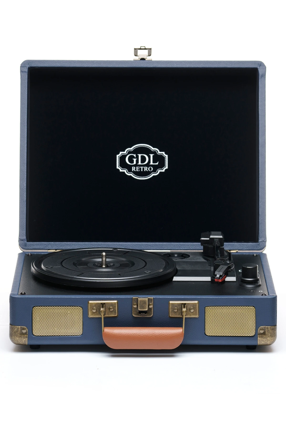 Gdl Retro Çanta Pikap T317B Lacivert (Bluetooth-Şarjlı)