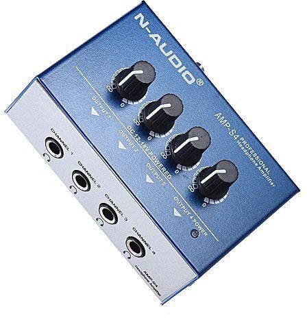 N-Audio Kulaklık Amfisi Amp-S4(Eu) 4 Kanal görünüm