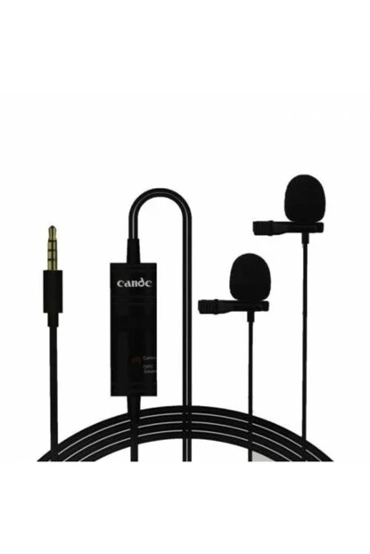 Cande Dc-C2 Youtuber Yaka Mikrofonu detay