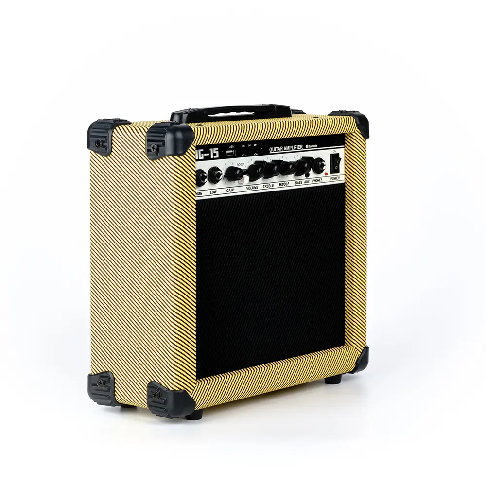 D-Sound AG-15 15W Kompakt Gitar Amfisi Taşınabilir Hoparlör Aktaş Müzik