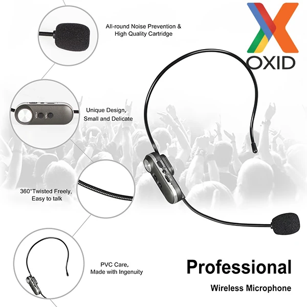 Oxid T2 Headset Kablosuz 2 Li görünüm