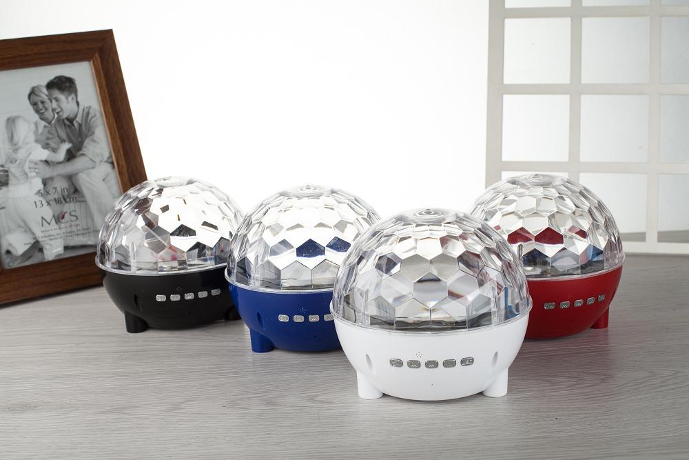 Wireless Şarjli Küre Işık Ve Hoparlör