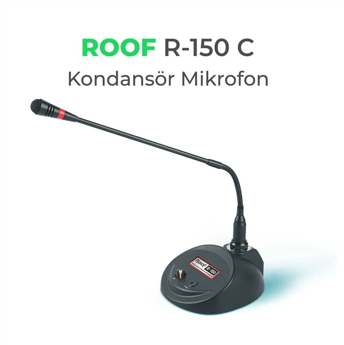 Roof R-150C Condenser Kürsü Mikrofon detay