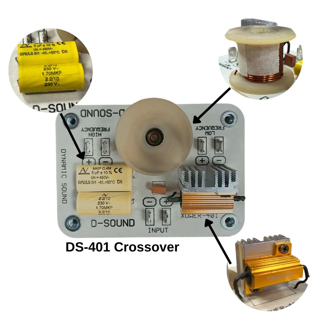 D-Sound DS-401 Tweeter Crossover detay