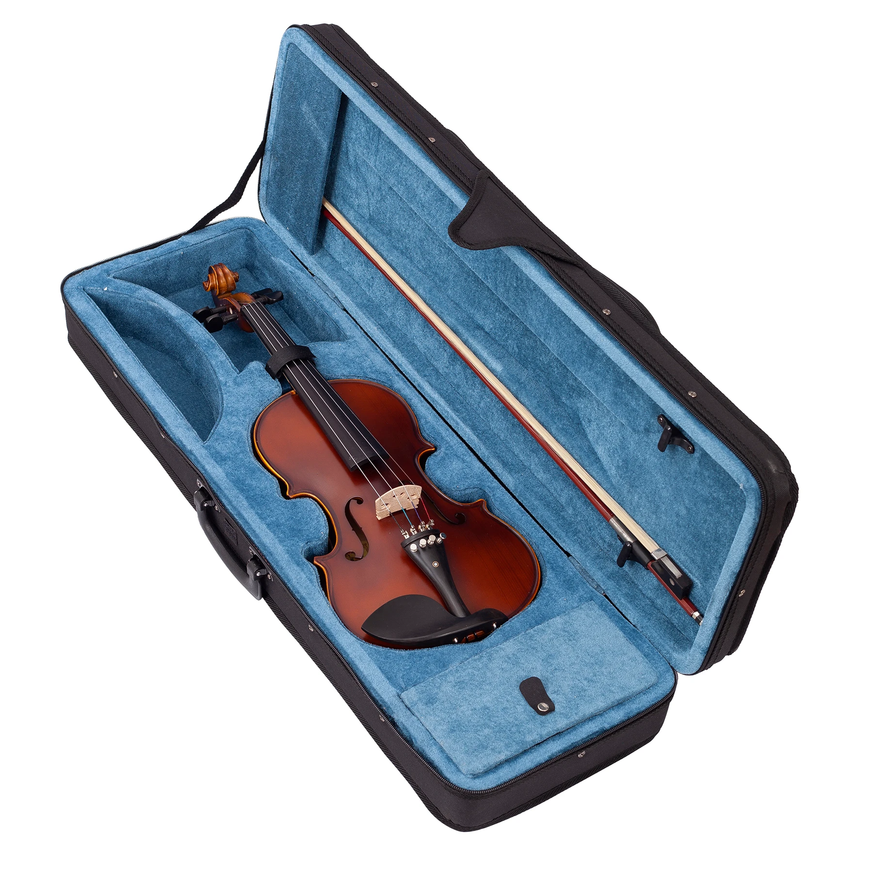 Bremen Bv-244 4/4 Masif Akça Ağaç Tam Boy Keman Abanoz Aksam