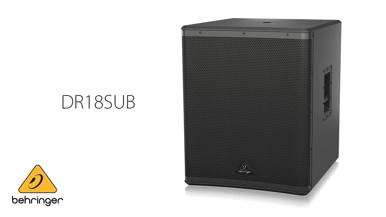 Behringer Dr18Sub 2400 Watt 18İnch Subbass detay