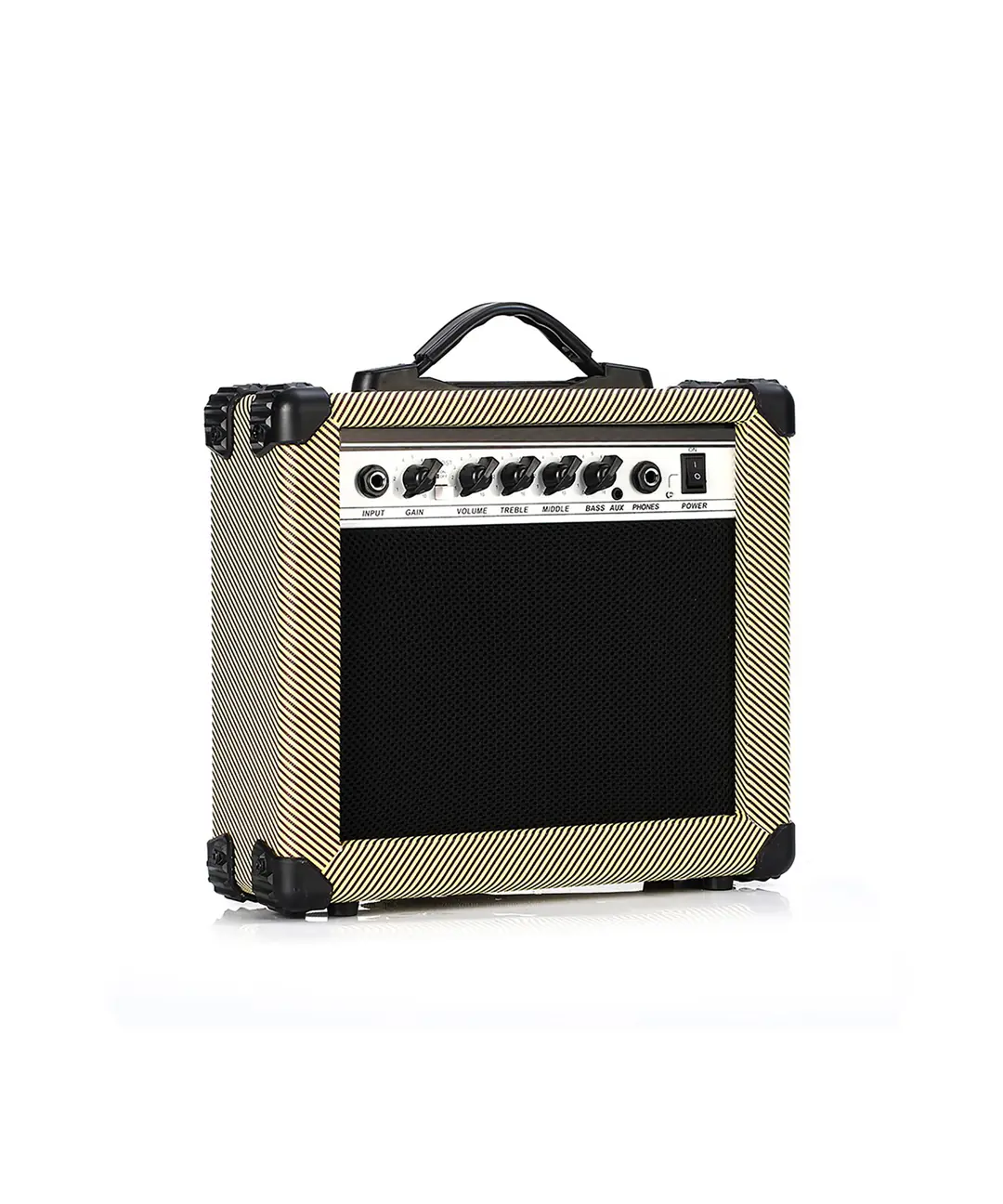 D-SOUND AG-10 Watt Çift Girişli Enstrüman Amfisi Aktaş Müzik Bluetooth MP3