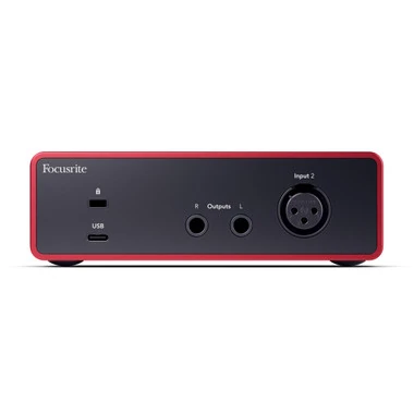 Focusrite Scarlett Solo Gen 4 Ses Kartı (MOSC0032) görünüm