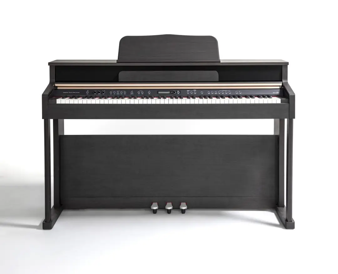 Müller D-1 Grand Series dijital piyano genel görünüm ve kasa yapısı