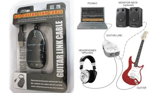 Usb Gitar Guitar Link Kablosu