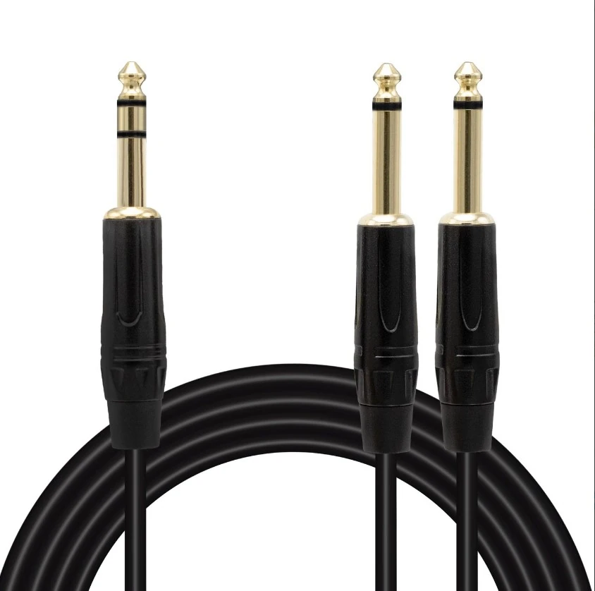 Kretz Ld390B 2X 6 3 Mm Mono Erkek - 6 3 Mm Stereo Erkek 3 Metre Kablo 20164