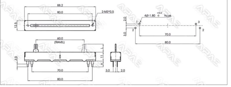Sc6080Gh-B10K-15C Mixer Potans detay