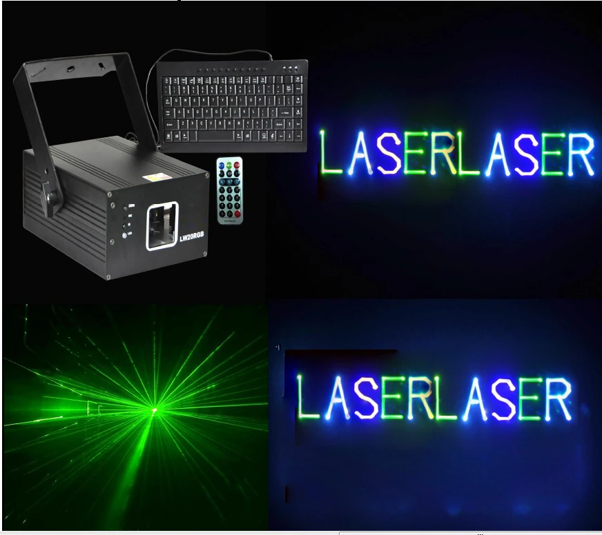 D-Light L-05Rgb Text Lazer