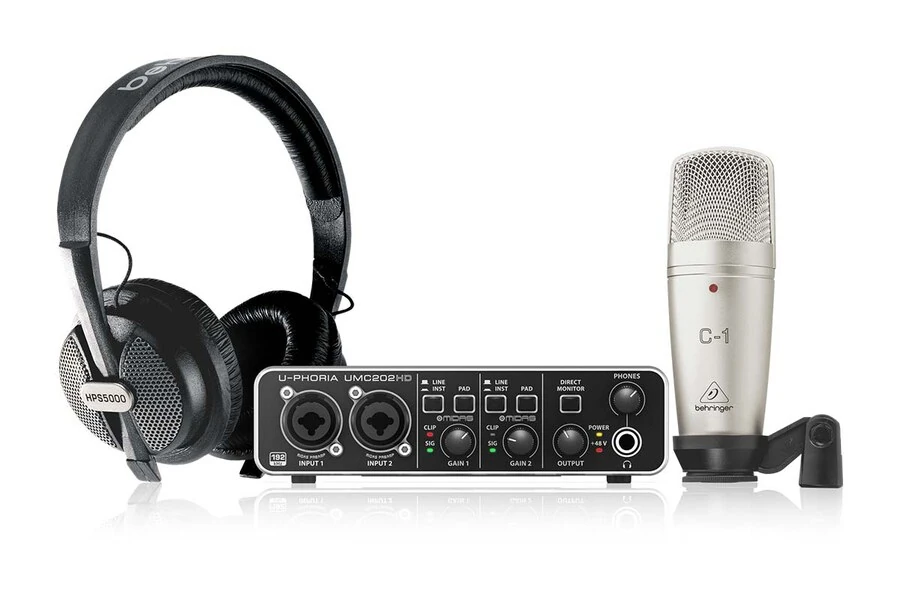 Behringer U-Phoria Studio Stüdyo Kayıt Paketi