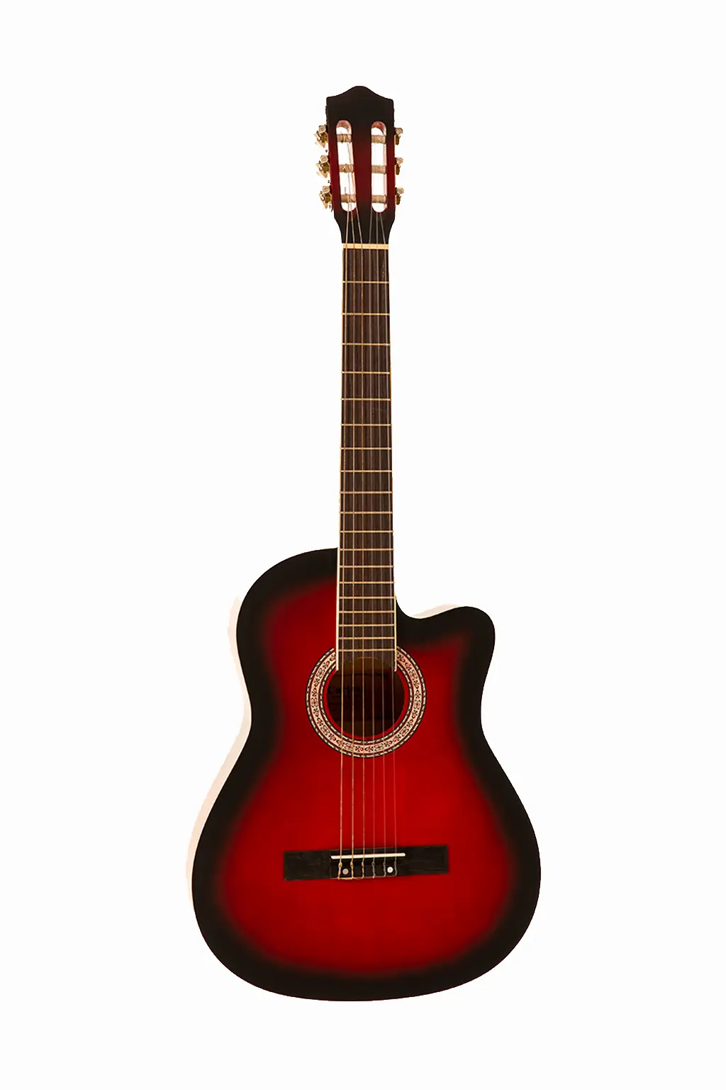 Carissa CG-155C RDS Kırmızı Klasik Gitar Tam Boy Aktaş Müzik