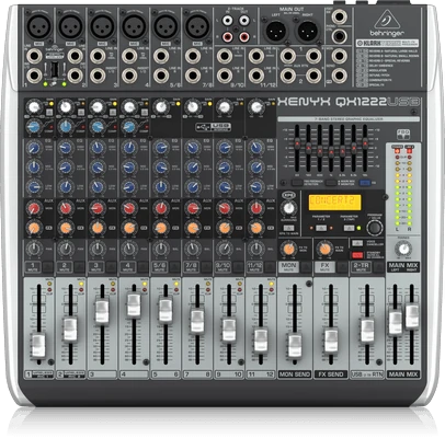 Behringer Xenyx QX1222USB 16 Kanal Efektli Mikser