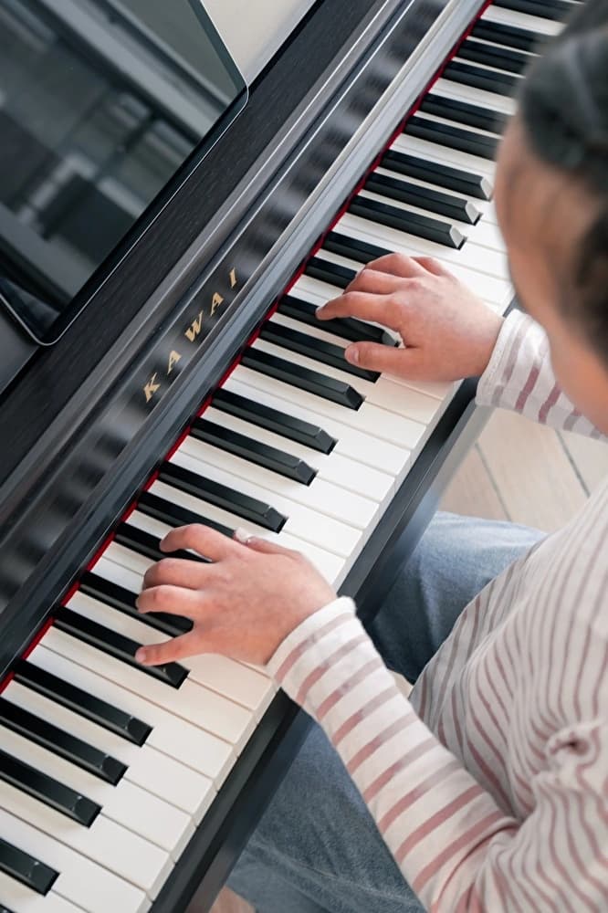 Kawai Grand Feel Pedal Sistemi damper sostenuto soft pedalları