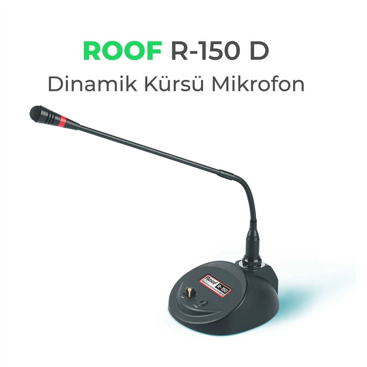 Roof R-150D Dinamik Kürsü Mikrofon