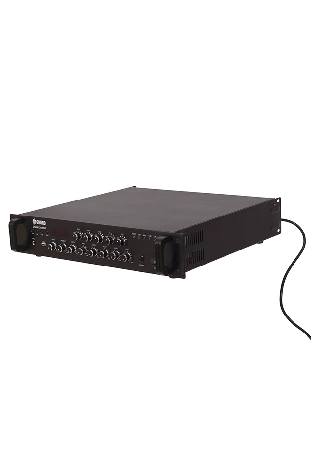 D-Sound D-400Uf 400 Watt Trafolu 5 Bölge Amfi