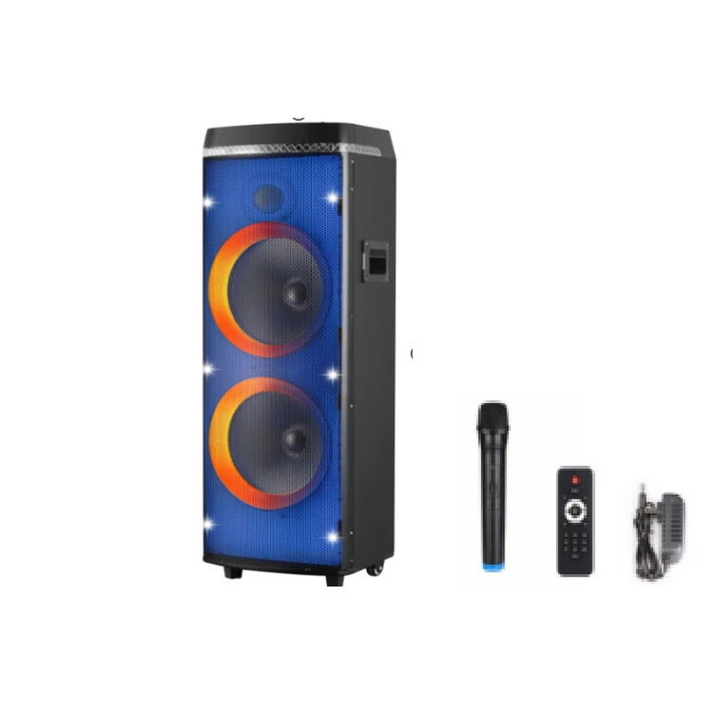 Gedi-2120 12 Inch 2 Mikrofonlu Taşınabilir Şarjlı Hoparlör görünüm